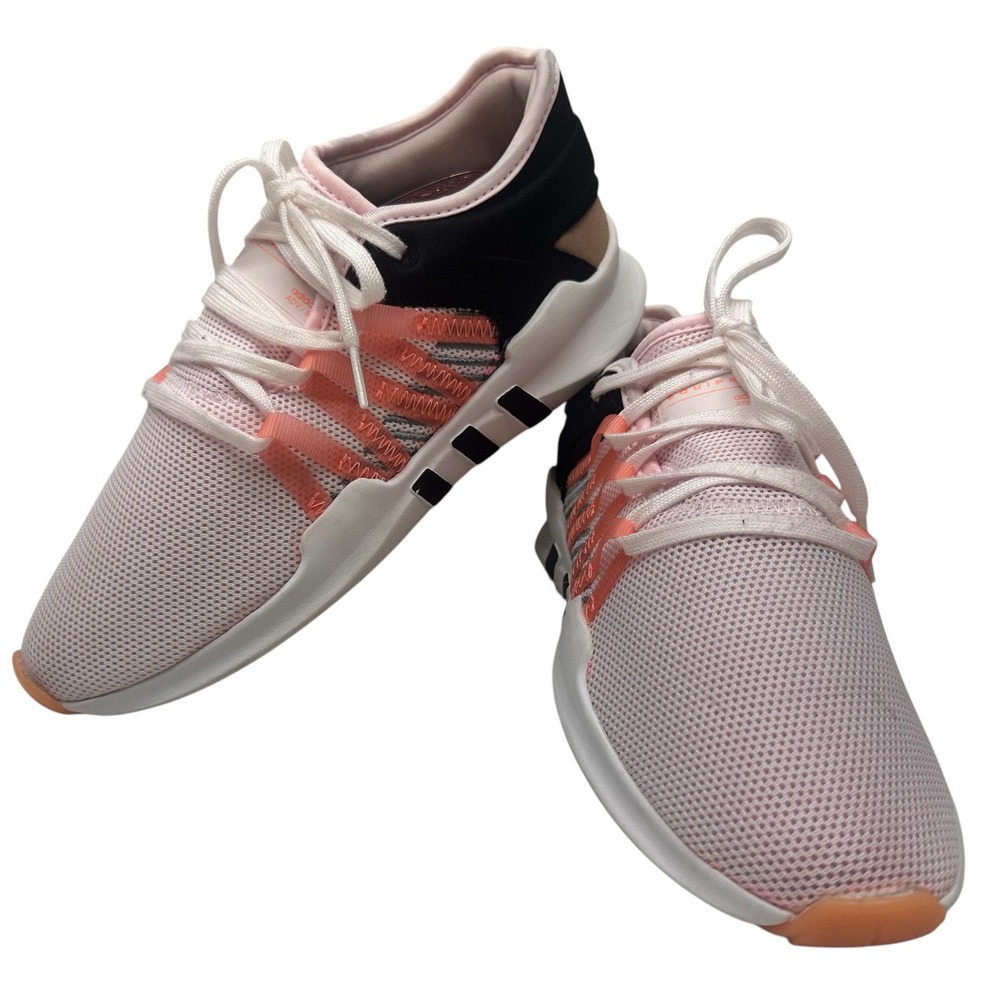 Adidas EQT Racing‎ Adv Women's Running Shoes Size 7 1/2 Coral White Black CQ2156